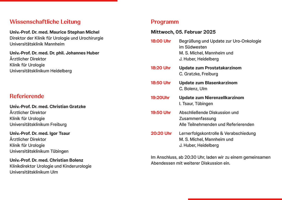 Programm Fortbildung OSCAR für Ärztinnen und Ärzte